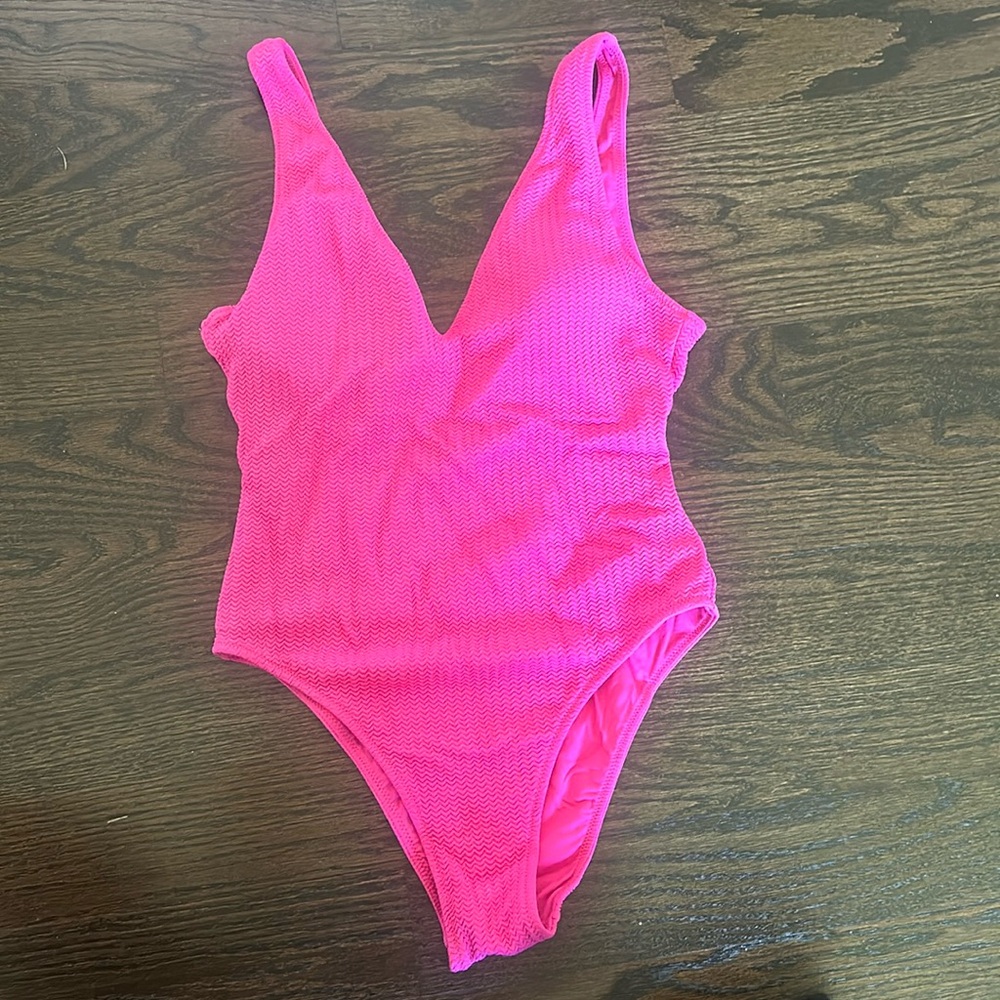 Pink Seafolly swimsuit one piece size 12